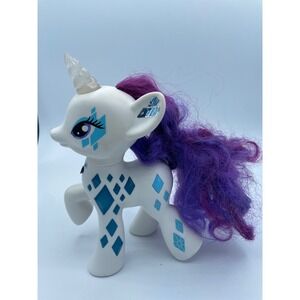 My Little Pony Rarity Friendship‎ is Magic Glamour Glow Unicorn Purple 7"